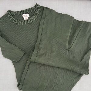 Camila Coelho Olive Knit Dress